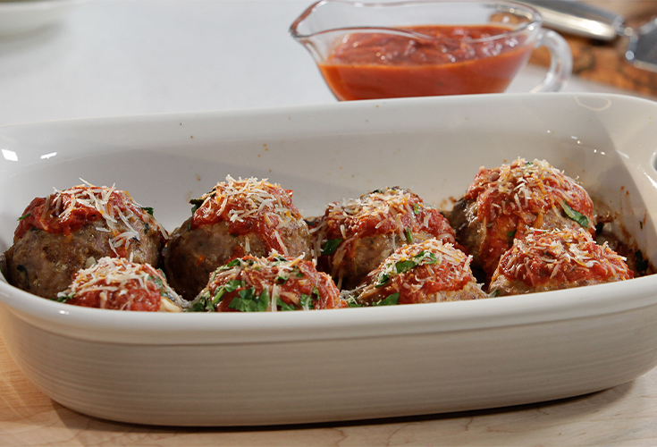 Giant Turkey Meatballs