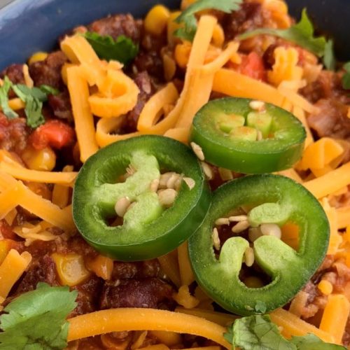 Healthy Turkey Chili