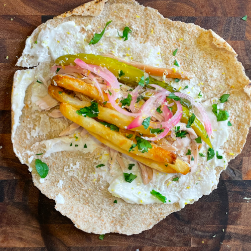 Turkey Shawarma Wraps