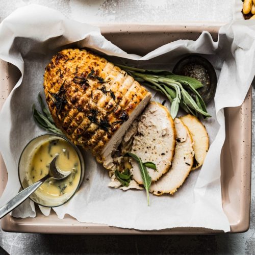 Everyday Turkey Breast Roast with Herbs & Butter