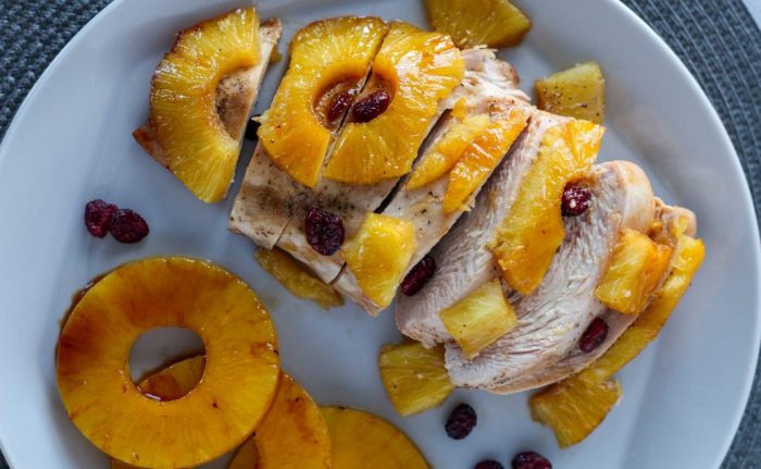 Pineapple Glazed Turkey Breast