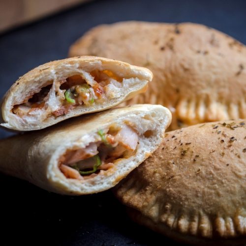Turkey Pizza Pockets