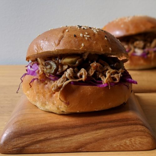 Pulled Turkey Burgers