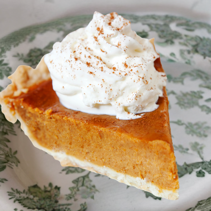 Chai Spiced Pumpkin Pie