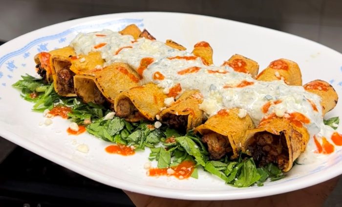 Greek Turkey Taquitos