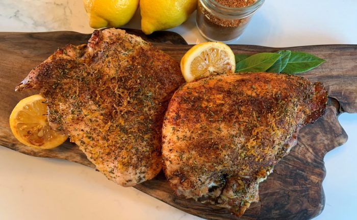 Lemon-Rosemary Roast Turkey Breast