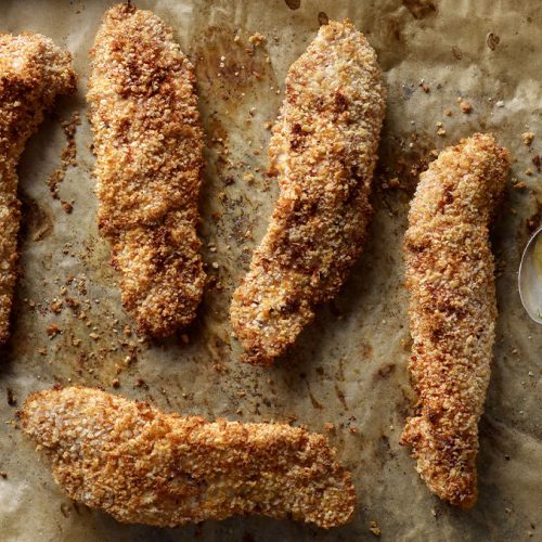 Smoky Barbecued Turkey Strips