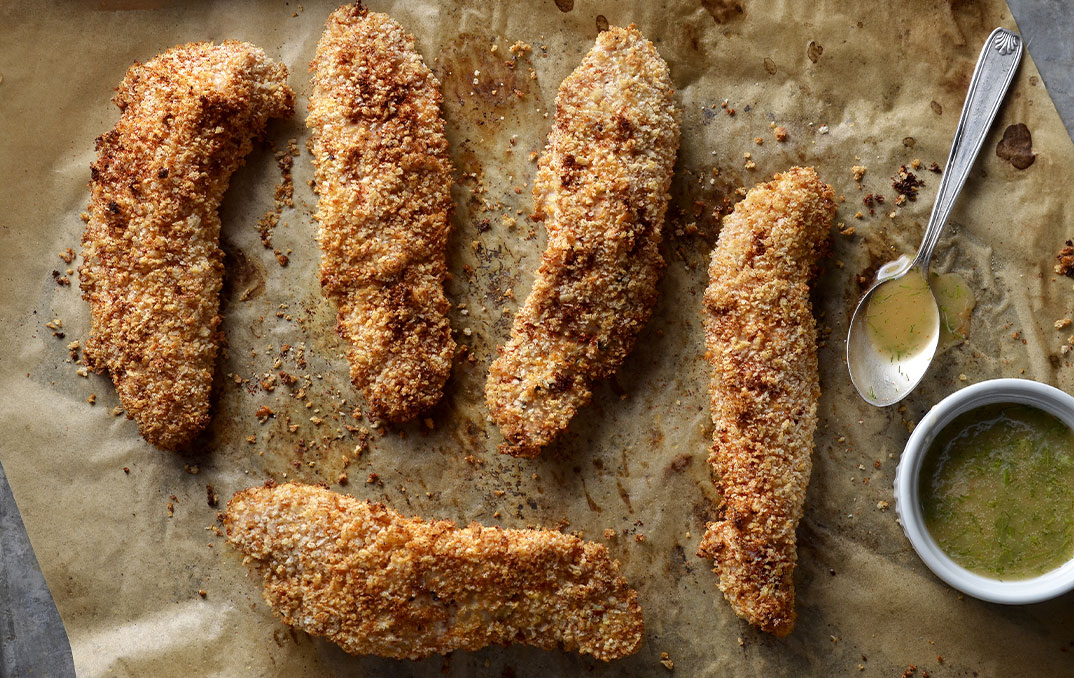 Smoky Barbecued Turkey Strips