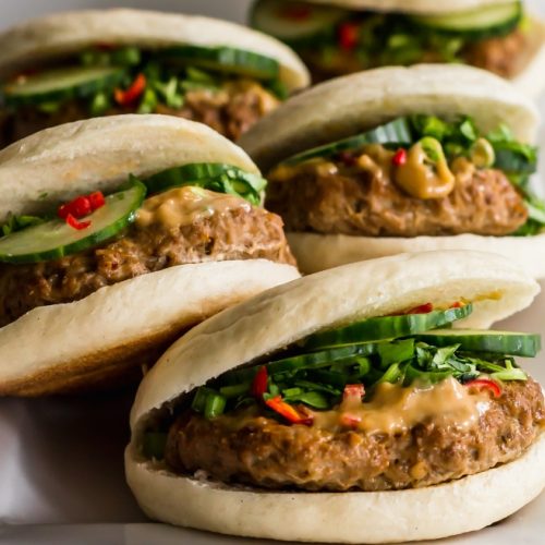 Spicy Cumin Turkey Burgers