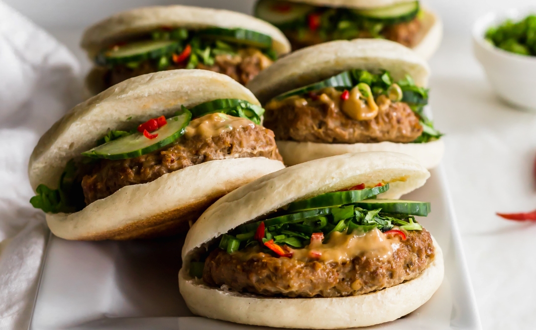 Spicy Cumin Turkey Burgers
