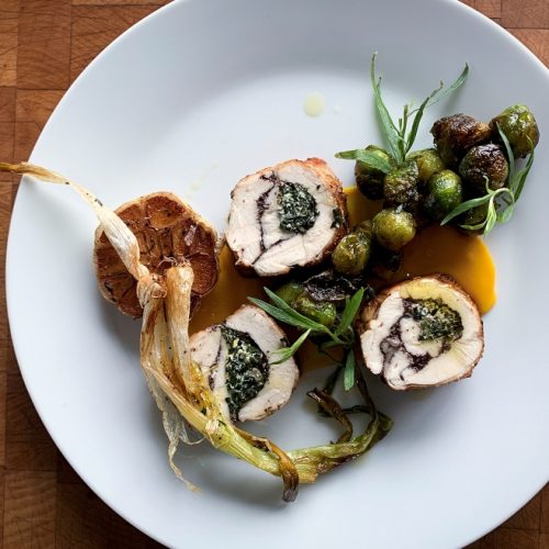 stuffed turkey breast
