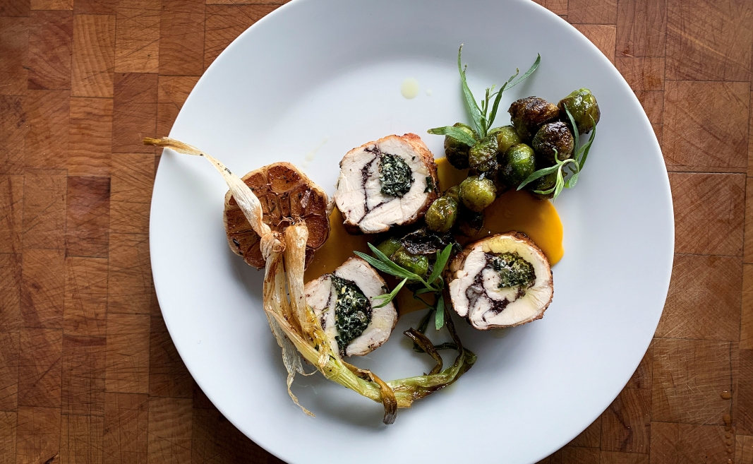 stuffed turkey breast