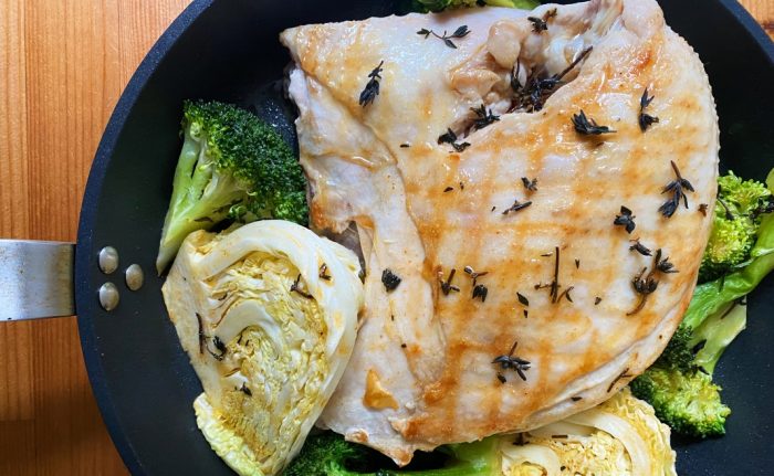Sweet Maple Thyme Turkey and Vegetables
