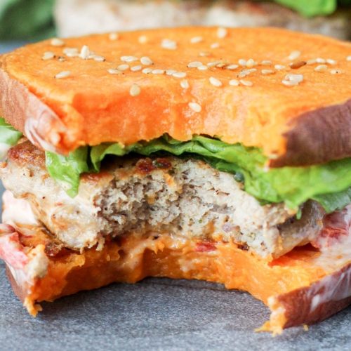 Sweet Potato Turkey Sliders