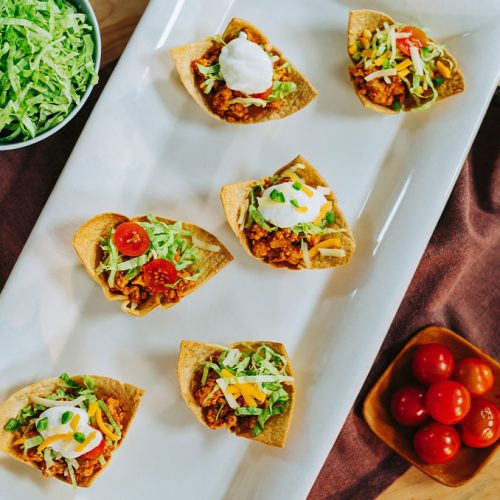 Turkey Taco Cups
