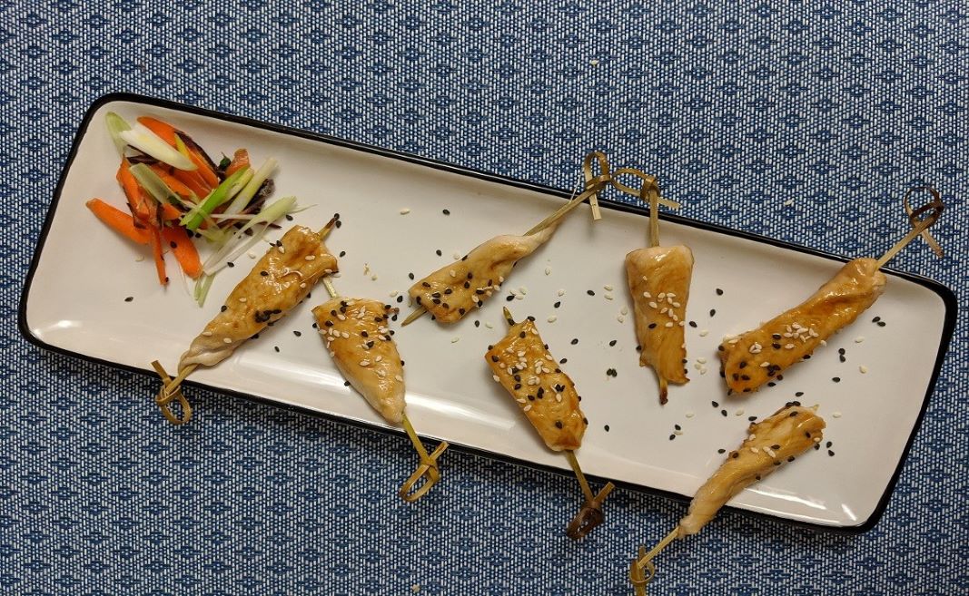 Teriyaki Turkey Skewers
