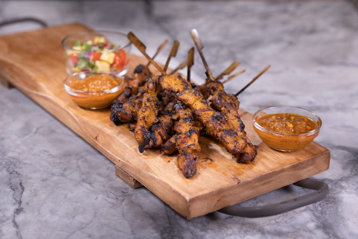 Grilled Thai Turkey Satay Skewers (Gai Nuang Satay)
