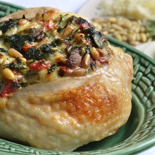 Turkey Breast Stuffed with Porcini Mushrooms