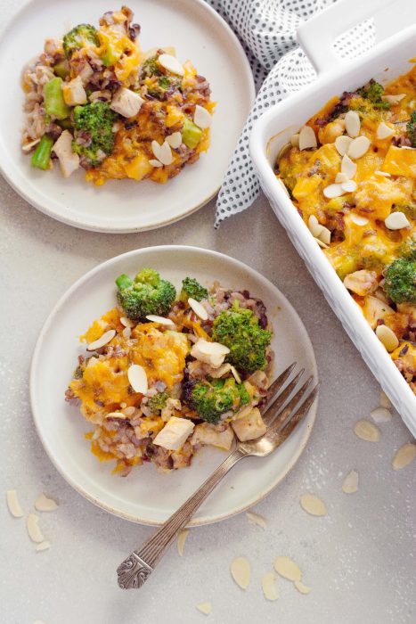 Turkey, Broccoli and Wild Rice Casserole