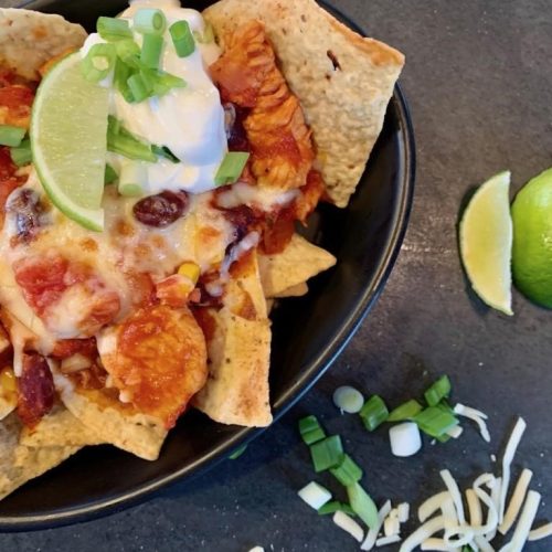 Turkey Chili Nachos
