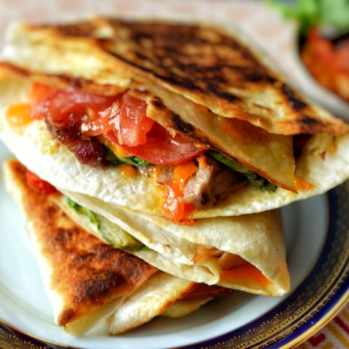 Turkey Club Grilled Wrap
