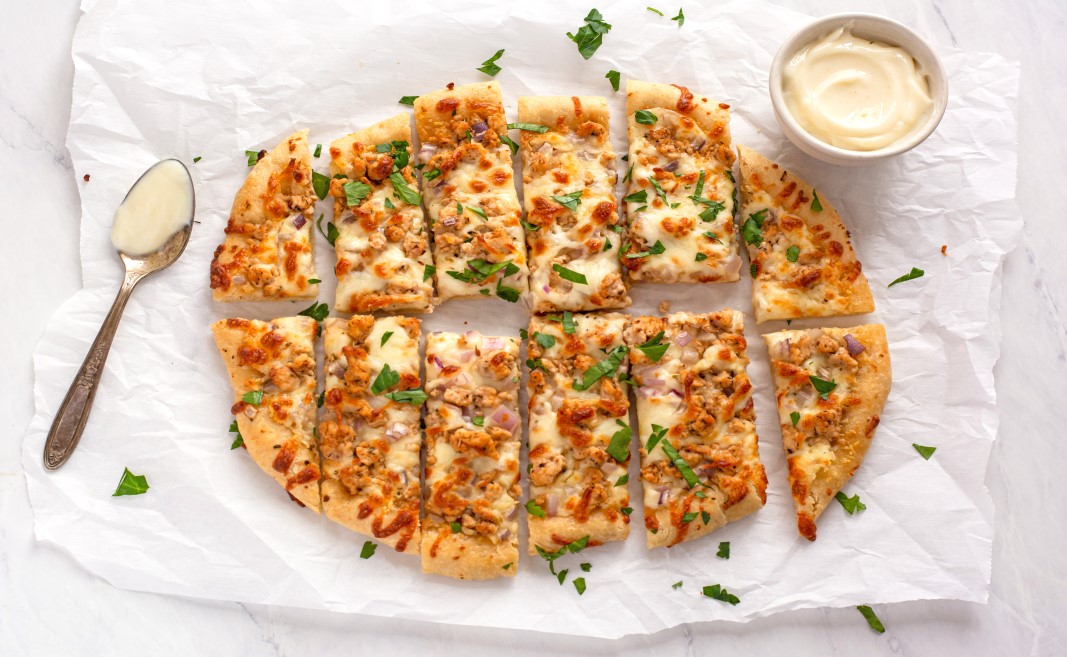 Turkey Donair Garlic Fingers