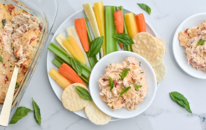 Turkey, Feta & Red Pepper Dip