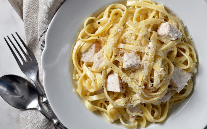 Turkey Fettuccine Alfredo