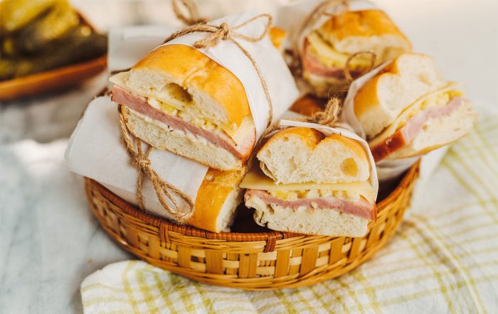 Turkey Ham & Pineapple Hawaiian Sandwiches
