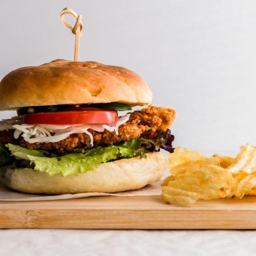 Turkey Katsu Burgers