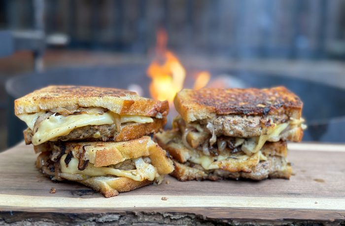 Turkey Patty Melt