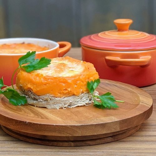 Turkey Parmentier with Squash and Sweet Potatoes