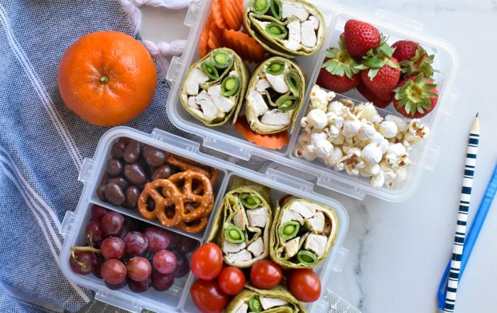 Turkey, Pea & Havarti Wraps