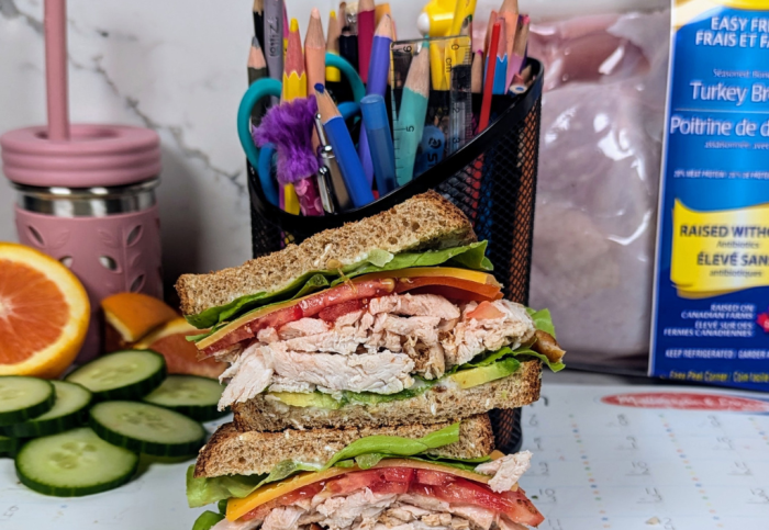 Herb and Honey Roasted Turkey Sandwich