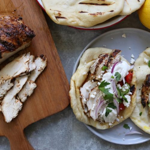 Grilled Turkey Shawarma