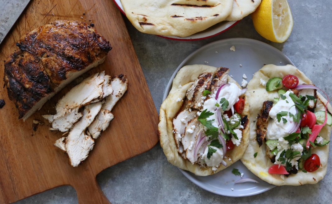 Grilled Turkey Shawarma
