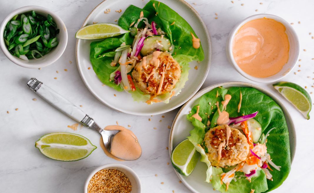 Ginger and Sesame Turkey Sliders