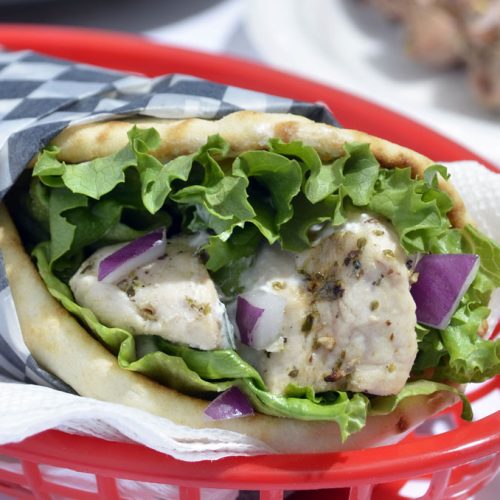 turkey souvlaki