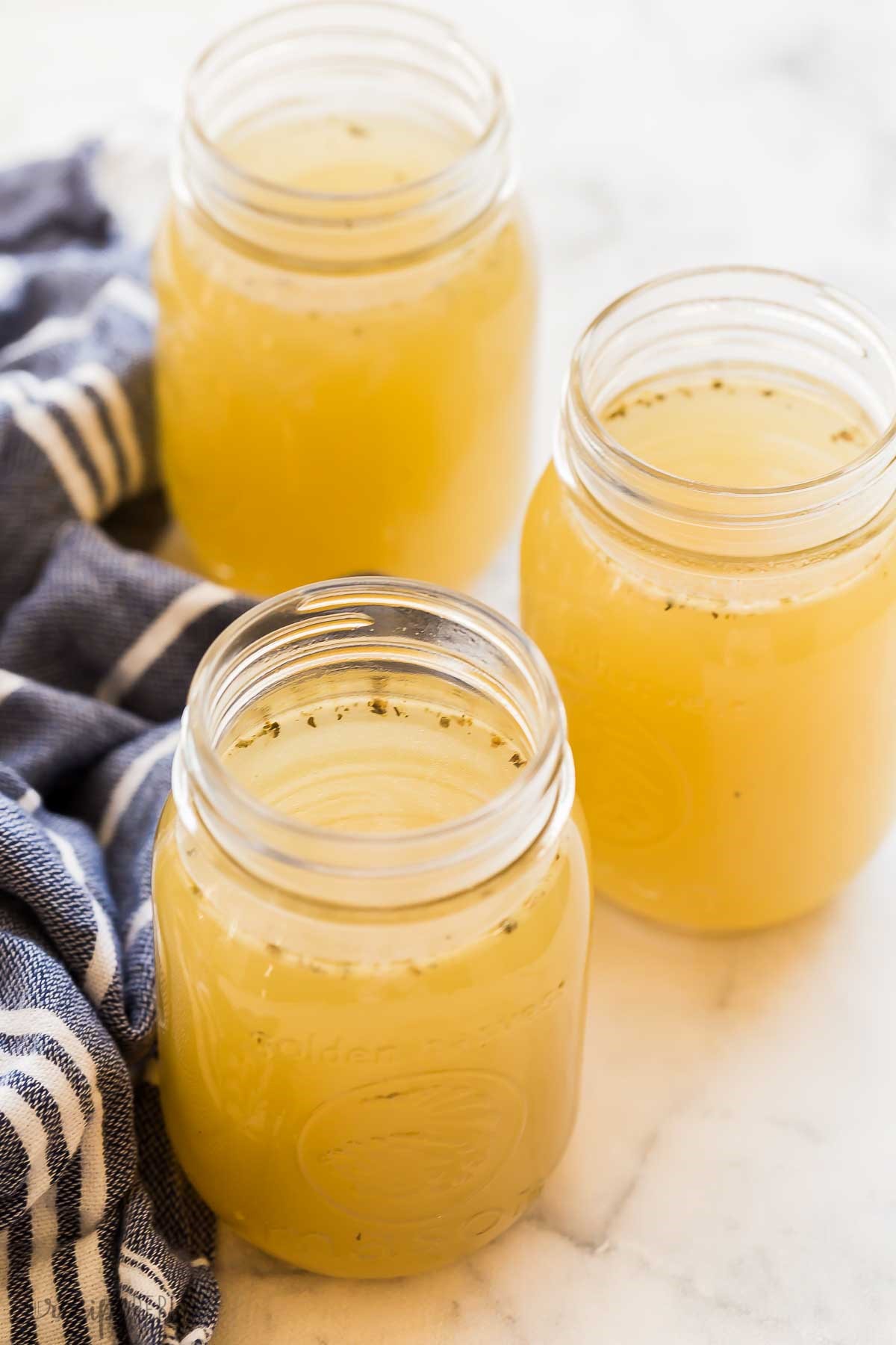 jars of Turkey Stock
