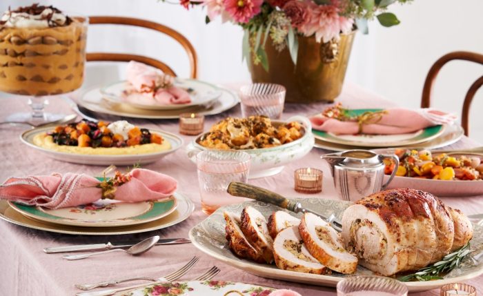 Roasted Turkey Breast “Porchetta Style” with Pancetta, Apple, & Fennel
