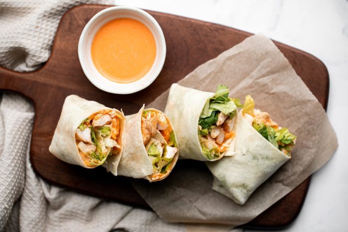 Wraps au dindon Buffalo