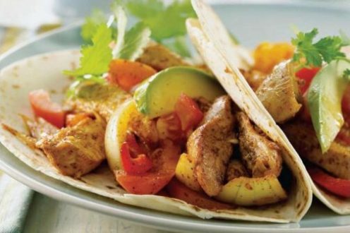 Sizzling Turkey Fajitas