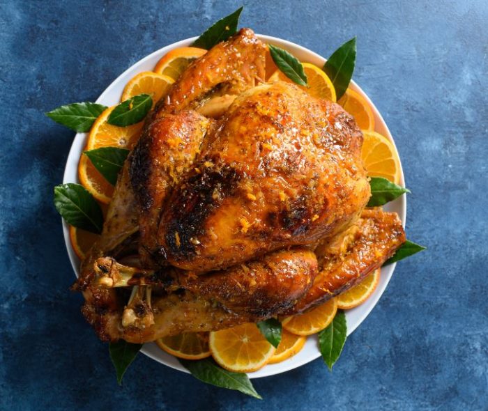 miso orange glazed turkey