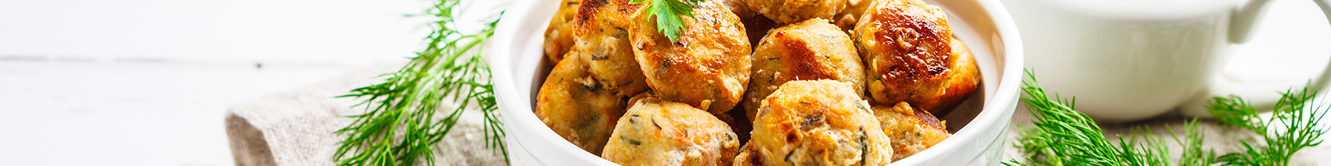 turkey meatballs in a bowl