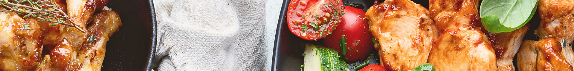 cooked turkey bites and tomatoes