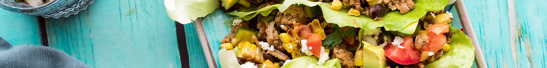 turkey salad on a picnic table