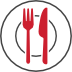 fork and knife icon