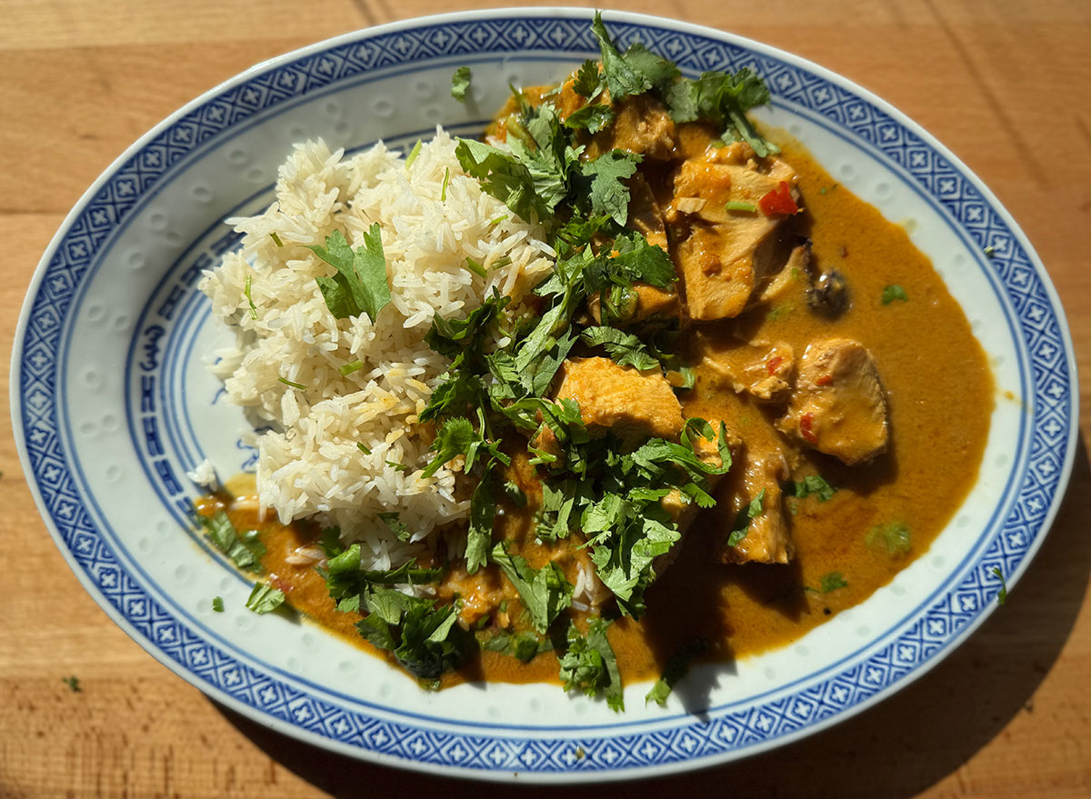 leftover turkey curry